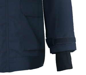 Especially ergonomic cut with few seams