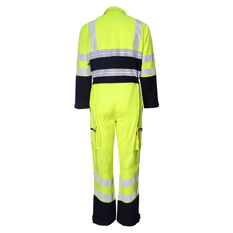 Hi-visibility coverall