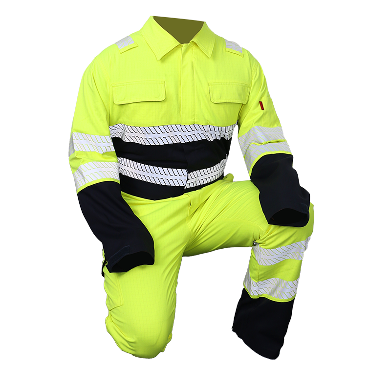 Hi-visibility coverall