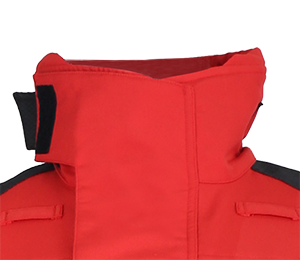 Especially ergonomic cut with few seams