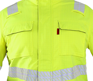 Especially ergonomic cut with few seams