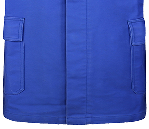 Especially ergonomic cut with few seams