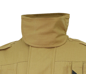 Especially ergonomic cut with few seams