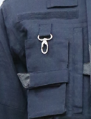 Especially ergonomic cut with few seams